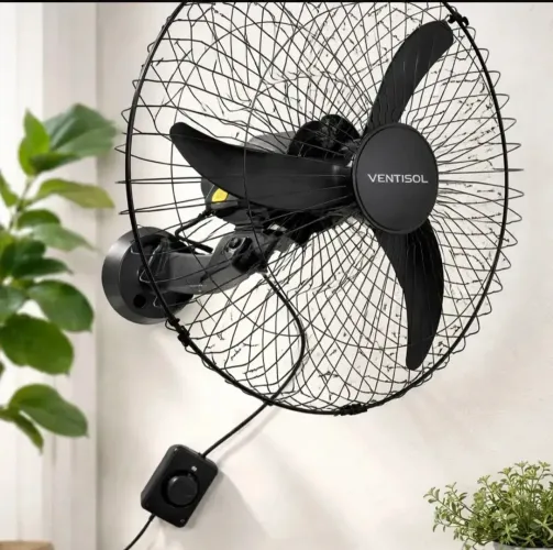 Ventilador paredes60 cm 110v novo