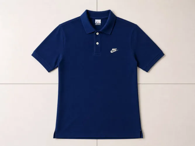 Camisa Polo Nike Azul Premium 