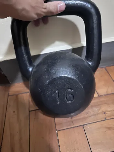 Kettlebell peso academia 16kg