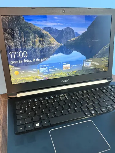 Notebook Acer core i5 SSD 120gb HD 500gb