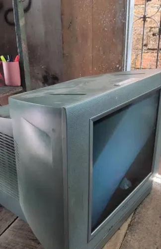 Tv de tubo carcaça