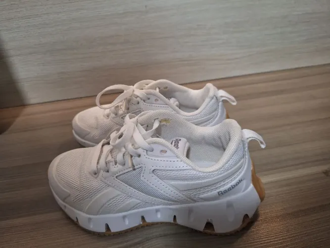 Tênis Reebok Zig Dynamica Infantil Branco - Tam. 30,5