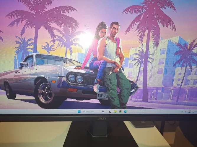 Monitor MSI IPS* PRO 27", 100Hz, Alto-Falantes,TOP Na Caixa.