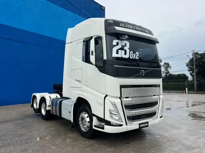 Volvo Fh 460 6x2 Ano 2023/2023 Branca Susp. Mola Pacote Ec