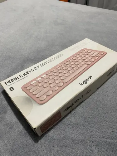 Teclado sem fio Logitech Rosa