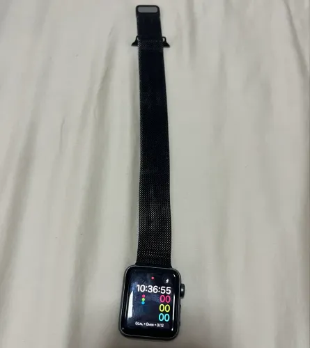 Apple Watch Series 3 38mm Space Gray (GPS) - Saúde Bateria 84%