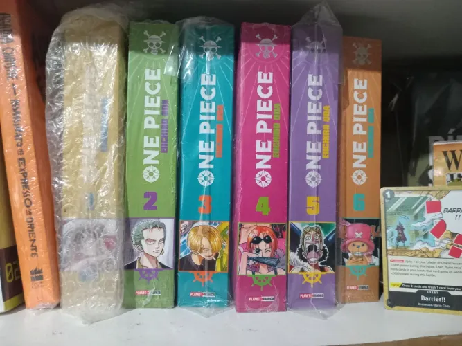 One piece 3 em 1 do vol 1 ao 6