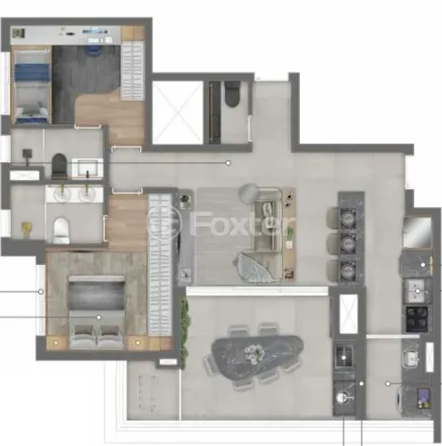 Apartamento à venda Rua Euclides de Andrade, Jardim Vera Cruz - São Paulo