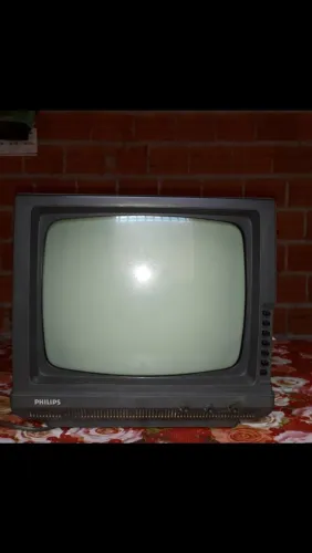 TV antiga philips toda original funcionando