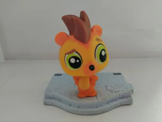 Littlest Pet Shop Esquilo Raposa Ouriço Russel Mcdonalds Lps - 2015