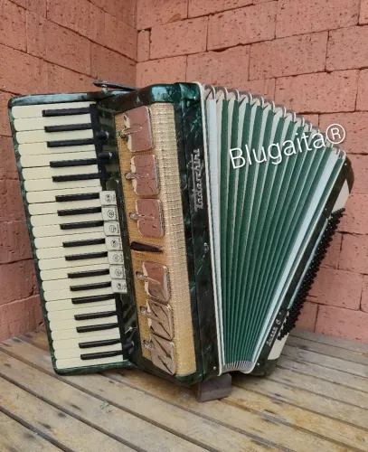 Acordeon TODESCHINI Super 6... Selo Verde.... Relíquia !!!!