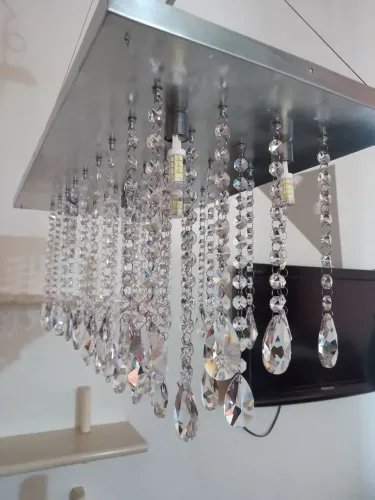 Lustre Decorativo de Cristal