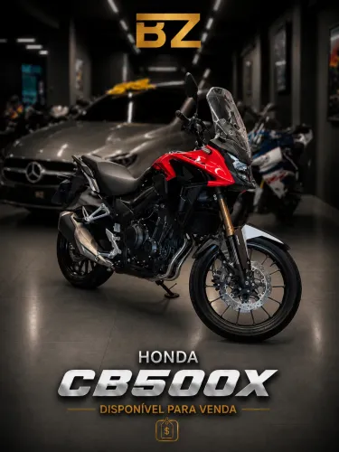 HONDA CB500X - Baixo Km - Impecável 