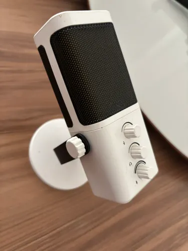 Microfone Condensador USB com caixa e cabos ? usado 1x