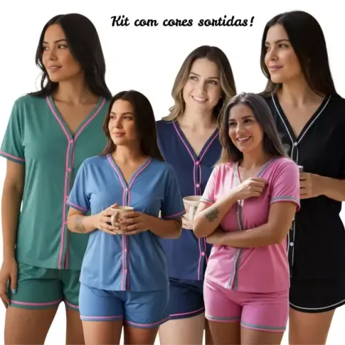  *OPORTUNIDADE* LOTE PIJAMAS PARA REVENDA