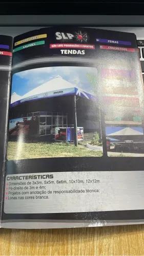 Aluguel de tendas , som , palco , estrutura , gerador tudo pra eventos