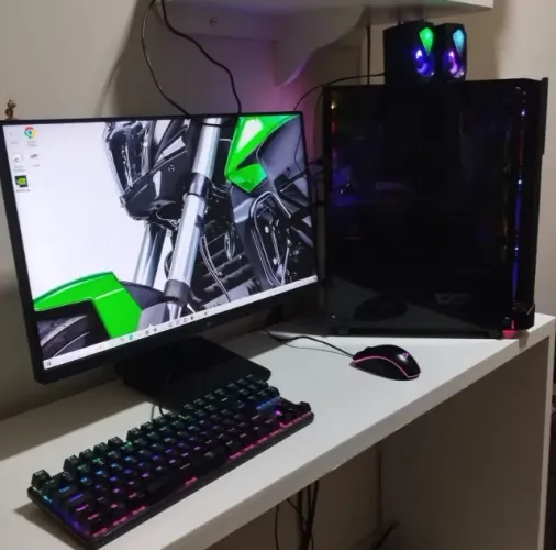 PC Gamer Ryzen 5 3600 GTX 1660 16GB RAM SSD NVMe 1TB + Monitor LG 