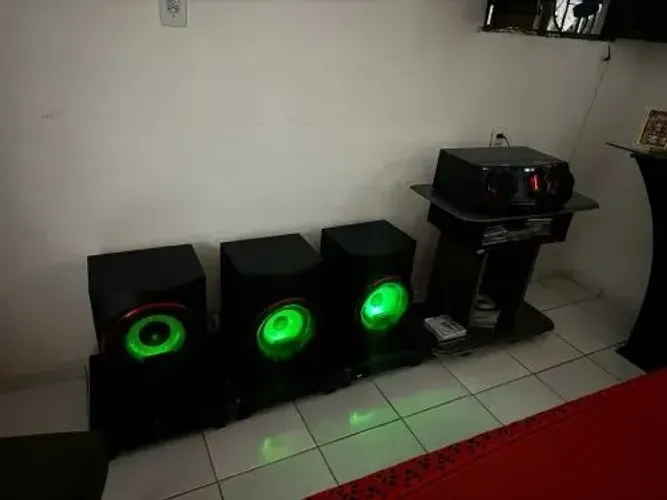 LG XBOOM CJ98 2250W RMS - 3 Caixas + Módulo