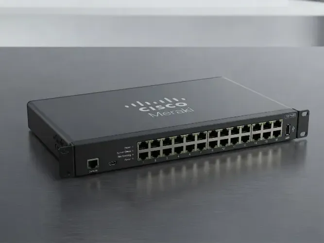 Cisco SR216 16-Port 10/100 Small Business Switch + Print Server FPS-1033 Multi-Port USB/Pa