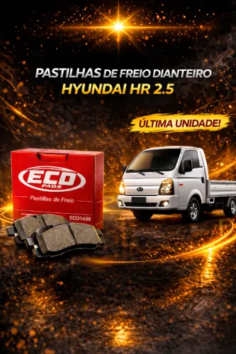 Pastilhas de Freio dianteiro HR 2.5 2005 em diante EcoPads ECO1403