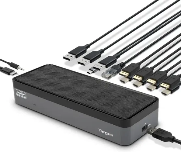 Usb-c Universal Dv4k Docking Station 100w Quad 4k