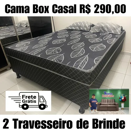 Cama box frete grátis em campina grande