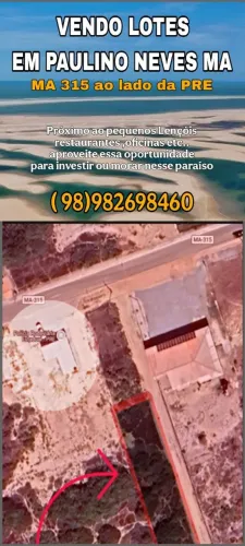 Lotes em Paulino neves 