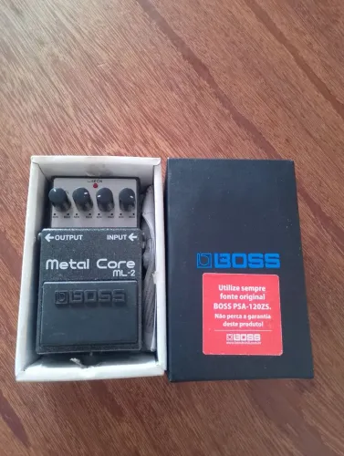 Pedal Boss Metal Core zerado 
