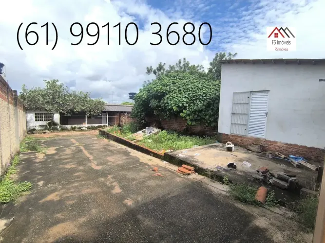 Excelente Lote 309 M² com Casa na LAJE com 2 Quartos Jardim Flor de Liz Escriturada em An