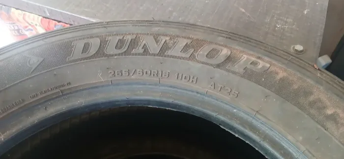Pneus 265/60/18