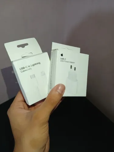 Carregador iPhone Lightning 30W