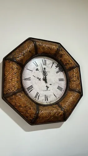 relógio de parede vintage - peça decorativa
