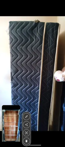Cama de solteiro box