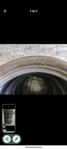 4 Pneus 245/45 R20 usado.