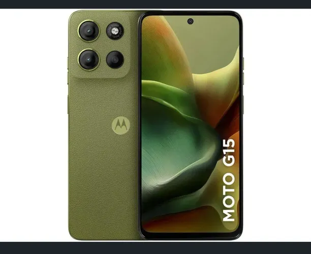 Moto g15 novo com nota fiscal 