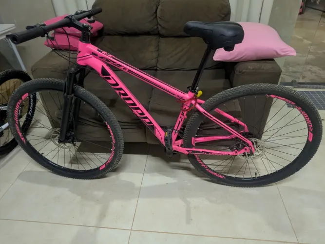 Bicicleta Dropp EZ-3 Aro 29 Rosa - Estado de Nova / Pouco Usada