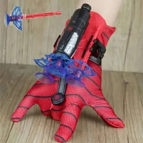 Luva lança teia home aranha, de brinquedo!