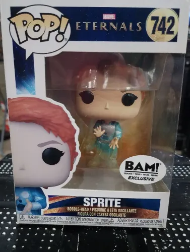 BONECO FUNKO POP MARVEL ETERNALS-  SPRITE TRANSFORMING 742