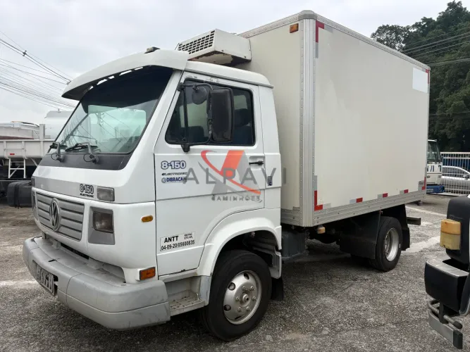 Volkswagen 8-150 Ano 2004 Bau Refrigerado 8150  