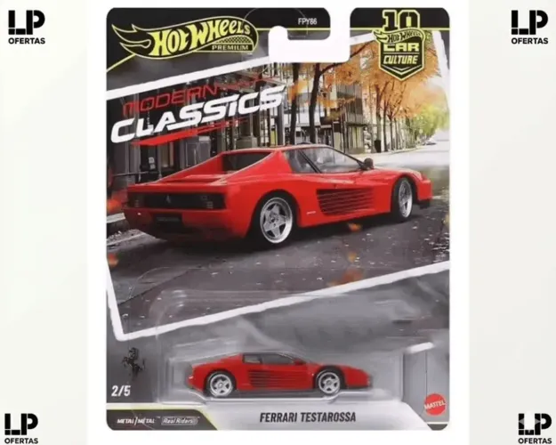 Ferrari Testarossa Hotwheels 