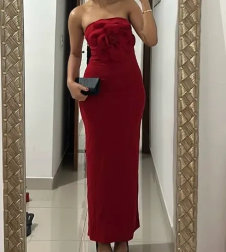 Vestido vermelho 