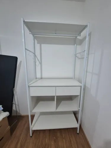 Guarda-Roupa Estilo Closet Modulado Branco