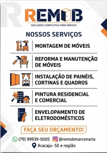Montador de móveis e reforma 