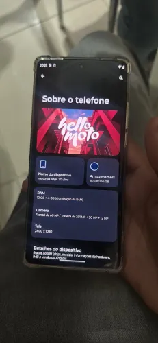 Edge 30 ultra 256GB 12Ram preço bom pra hj 