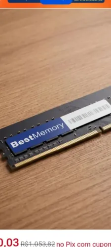 memoria  ram ddr4 2666 mhs 8 gigas bestmemory
