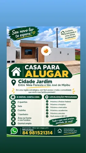 Alugo casa próx ao centro de Nisia Floresta
