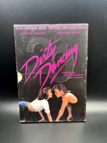 DVD DIRTY DANCING ORIGINAL DUPLO COM CENAS ESTENDIDAS 20 ANIVERSARIO