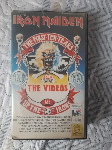 FITA VHS IRON MAIDEN