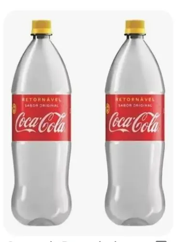 Casco Coca-Cola retornavel