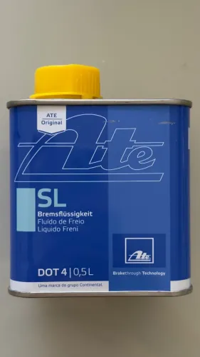 Óleo de freio ATE DOT 4 SL 0,5L novo lacrado